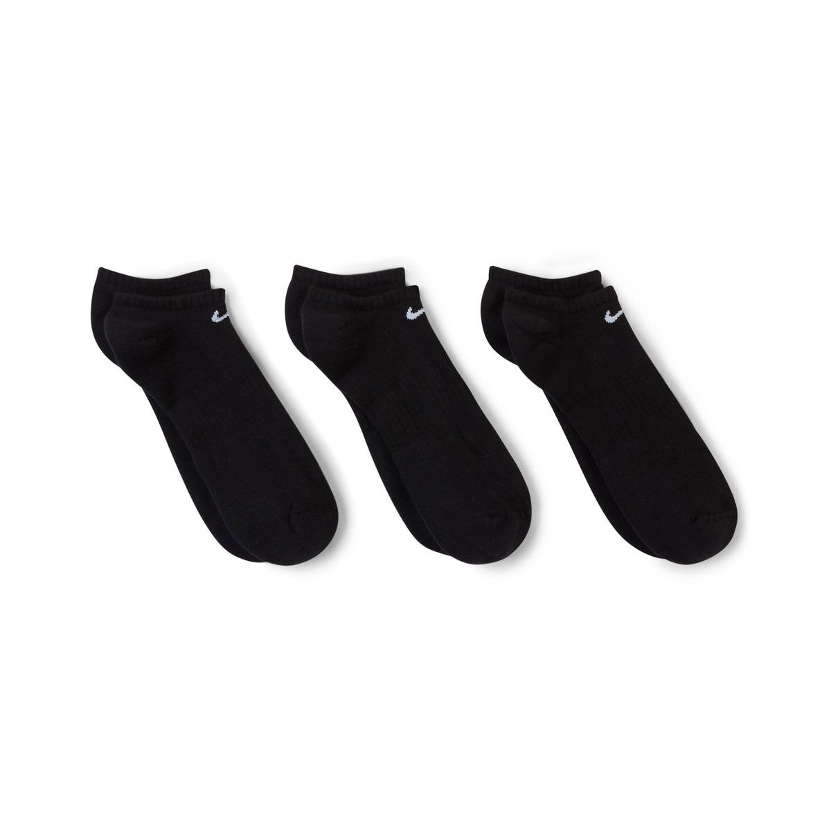 Nike Unisex Cushioned No Show 3 Pack Socks
