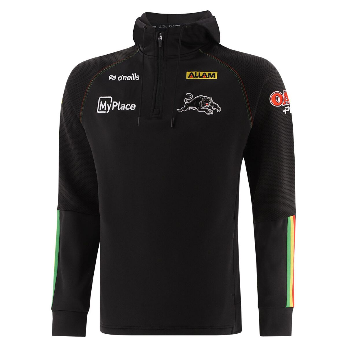 Penrith Panthers Mens 2025 Lesuire Tech Fleece Hoodie