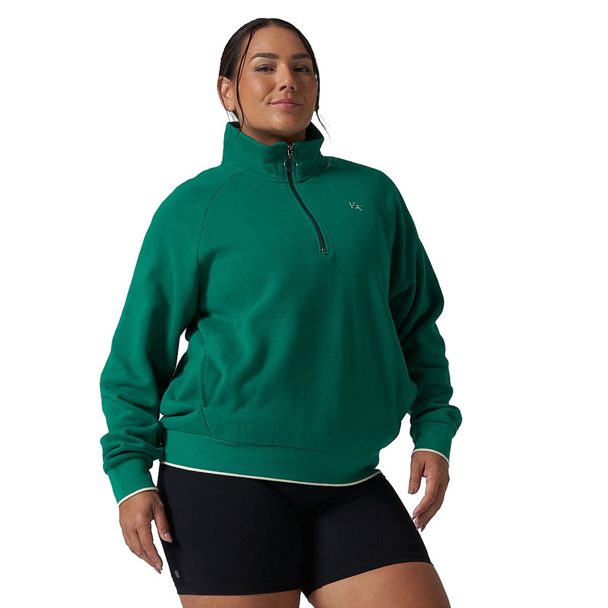 Ell/Voo Womens Freja Fleece 1/4 Zip Pullover