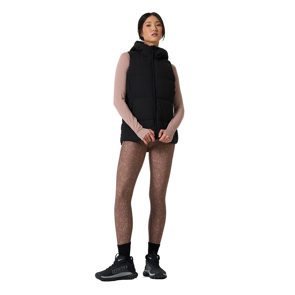 Ell/Voo Womens Leila Puffer Vest