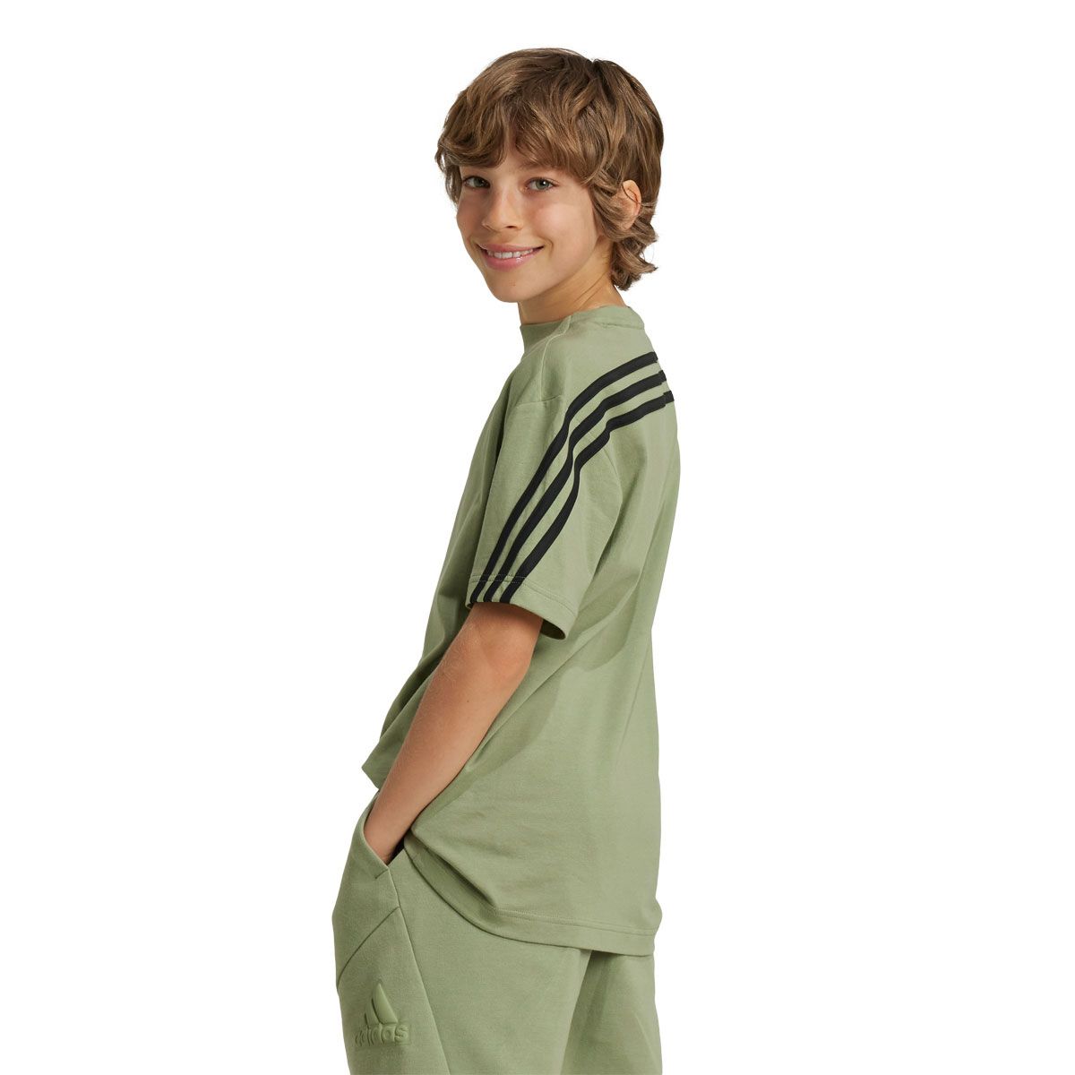 adidas Junior Future Icons 3-Stripes Tee