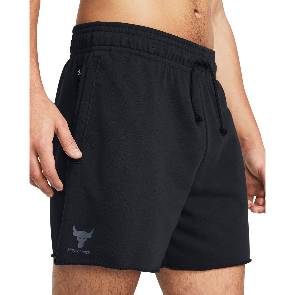 Under Armour Project Rock Mens Terry Shorts