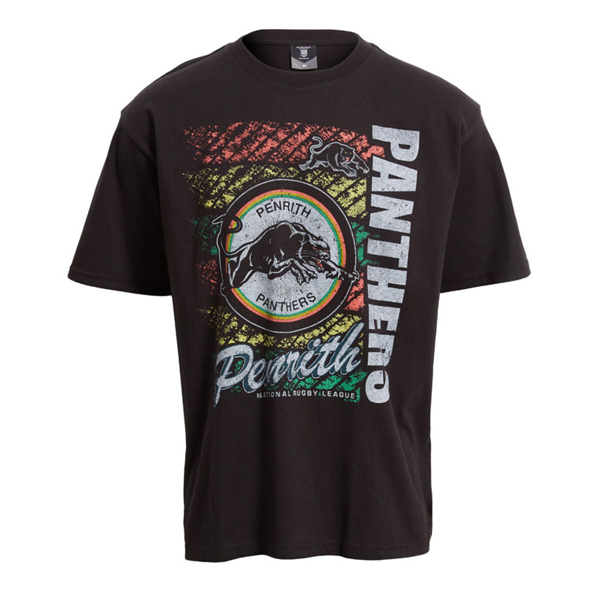 Penrith Panthers Mens Retro Roller Tee