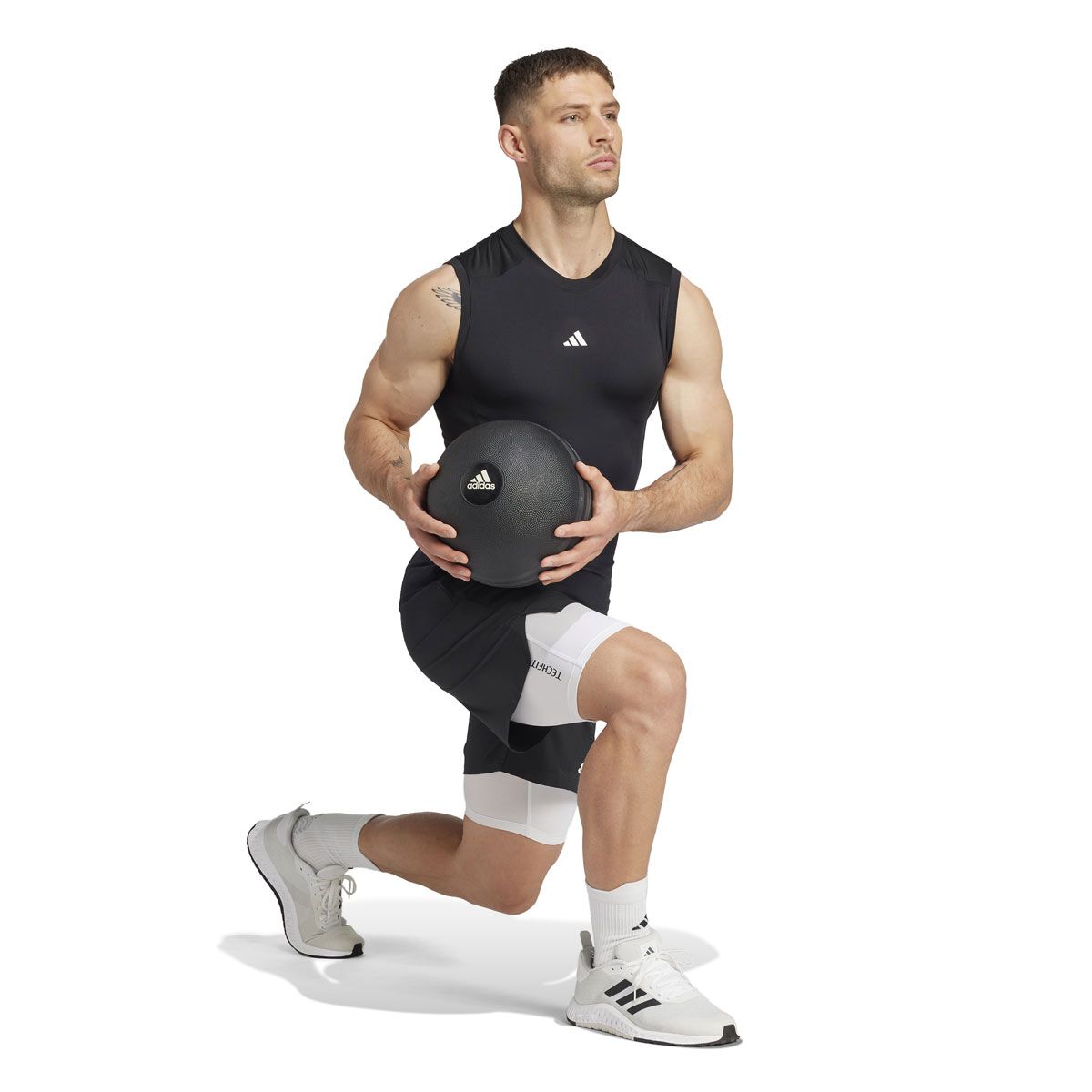 adidas Mens TechFit Training Base Short Tights