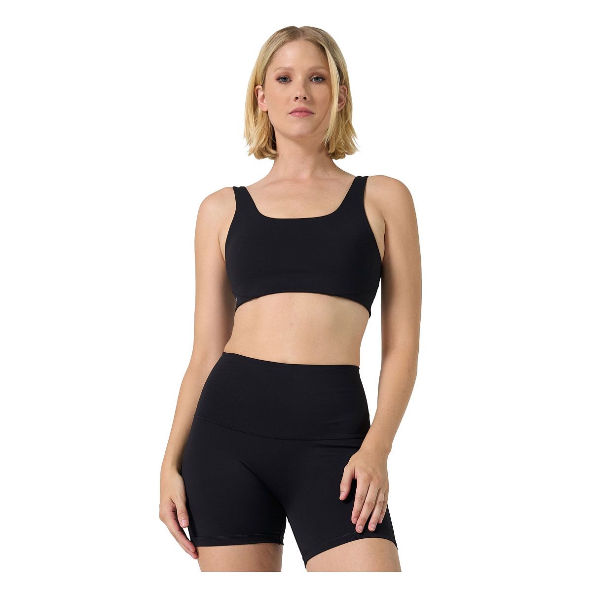 Ell/Voo Womens Averi Crop Sports Bra