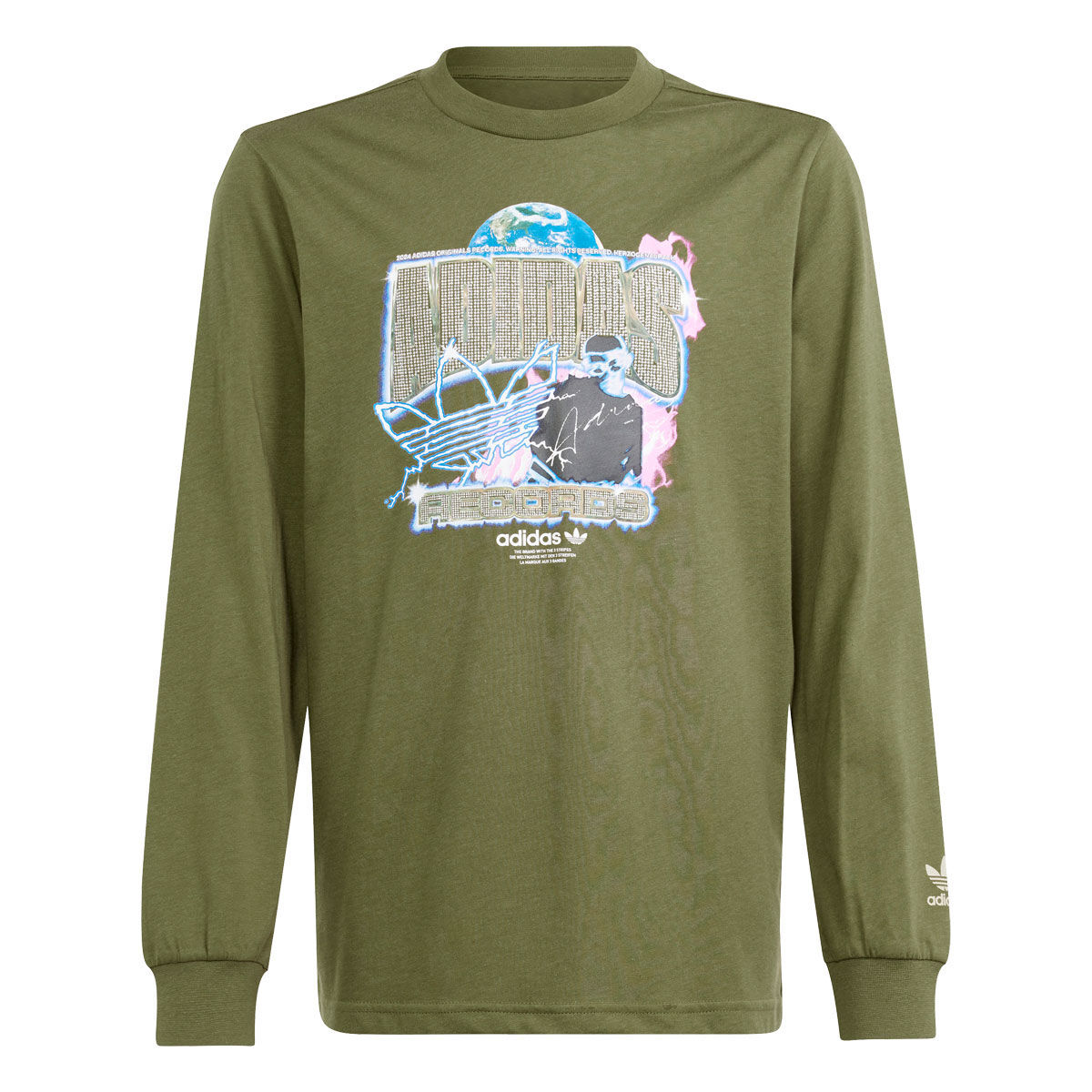 adidas Originals Junior Graphic Long Sleeve Tee