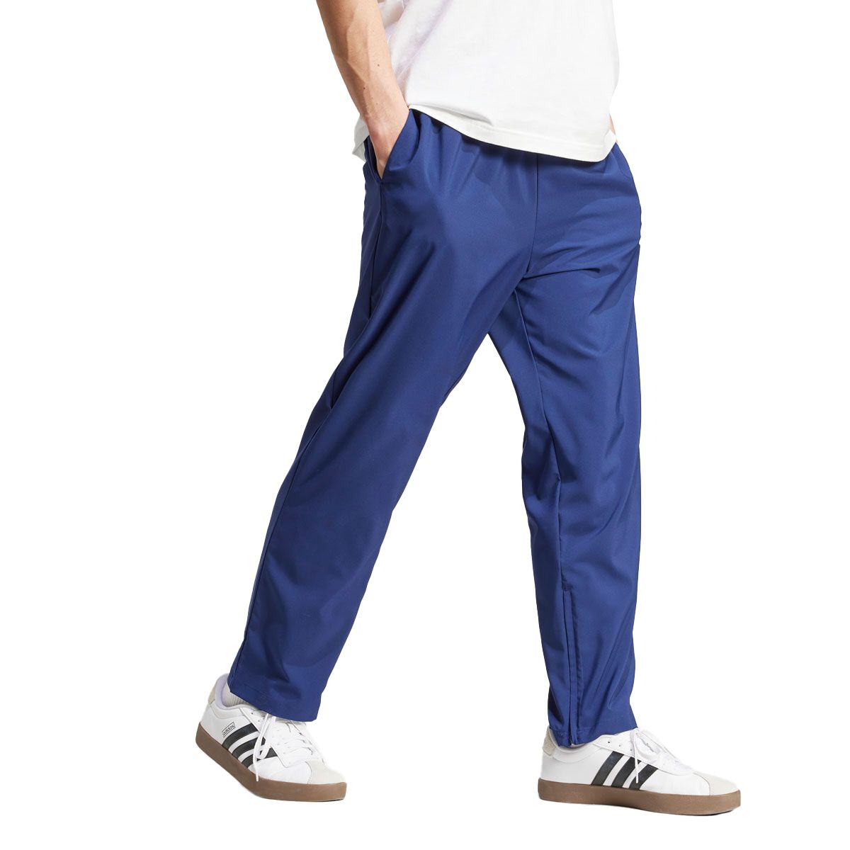 adidas Mens Essentials 3-Stripes Stanford Open Hem Pants