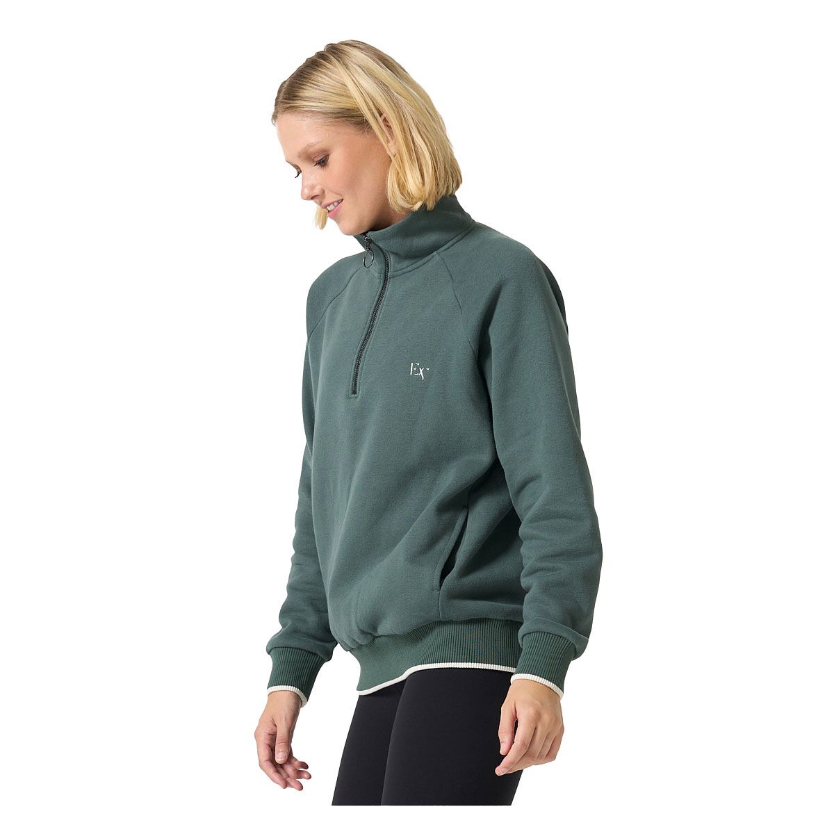 Ell/Voo Womens Freja Fleece 1/4 Zip Pullover