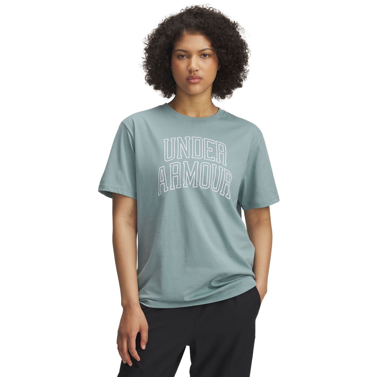 Under Armour Womens Rival Oversized Campus Tee