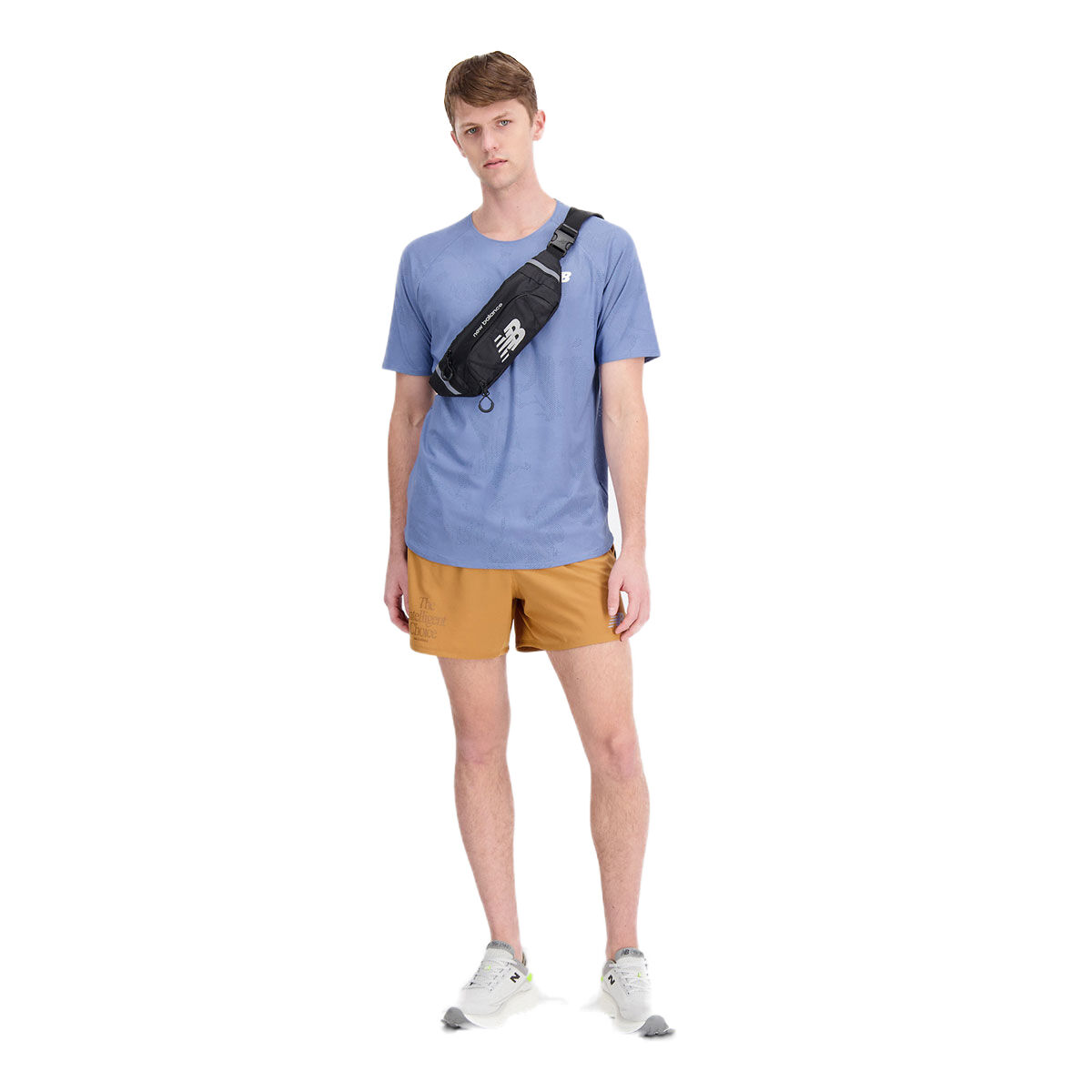 New Balance Mens Impact Run 5 inch Shorts