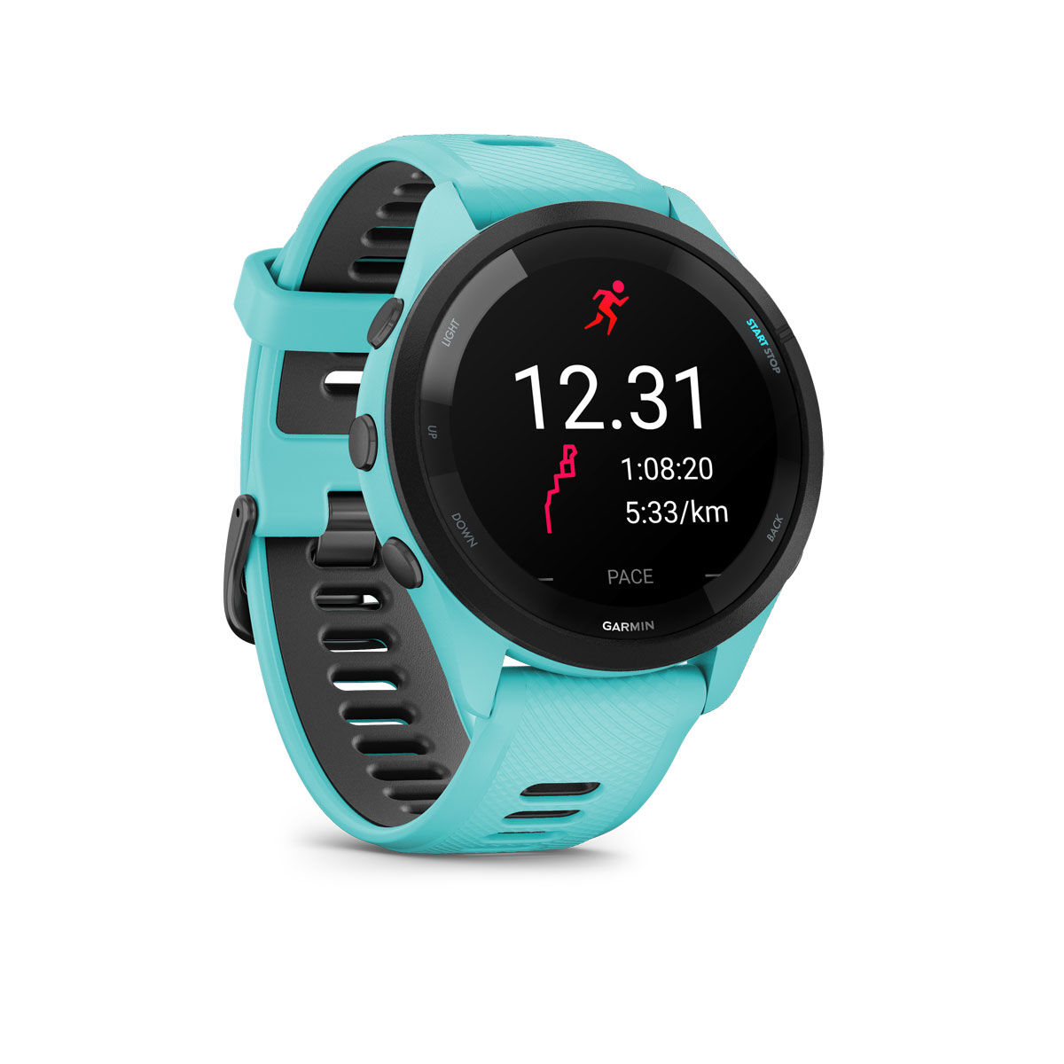 Garmin Forerunner 265 Watch - Aqua Black