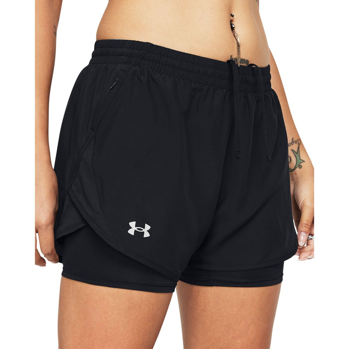 Under Armour Womens Fly By 2in1 Running Shorts