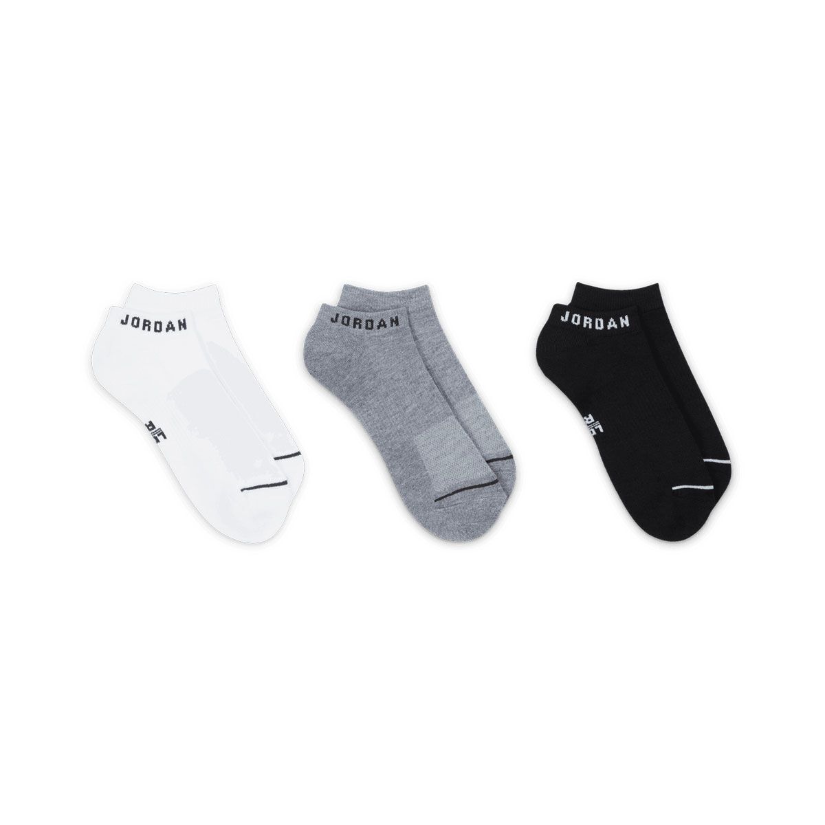 Nike Jordan Everyday No Show Socks 3 Packs