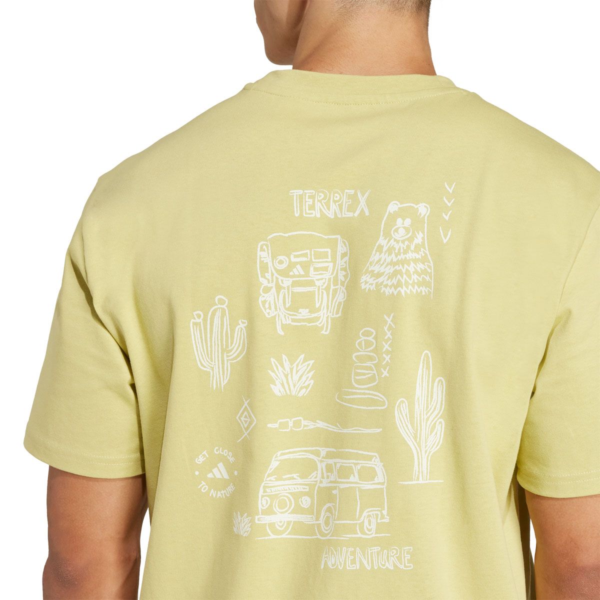 Adidas Terrex Mens Xploric Polygiene Graphic Tee