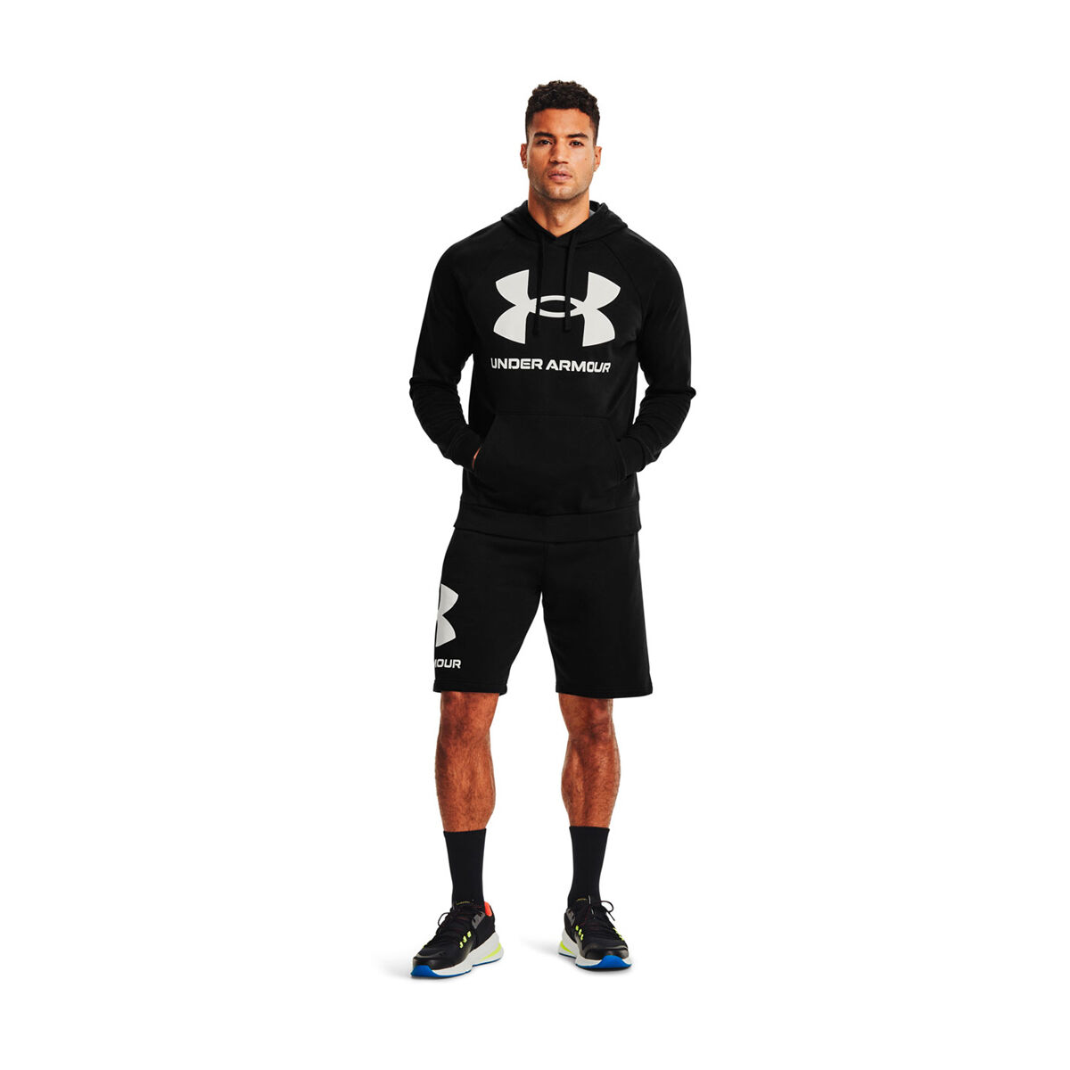 Under Armour Mens Rival Big Logo Hoodie