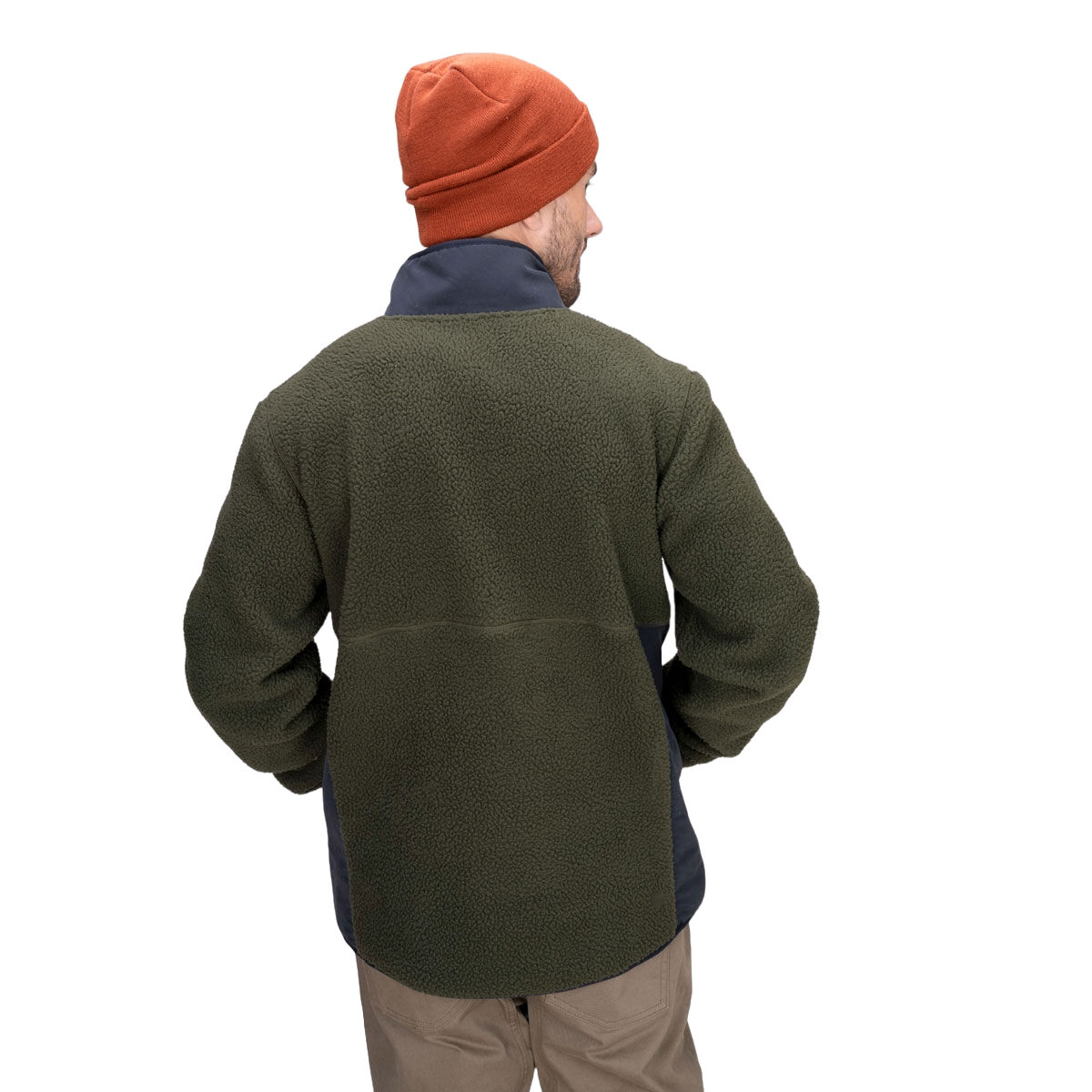 macpac Mens Terra High Pile Hoodie