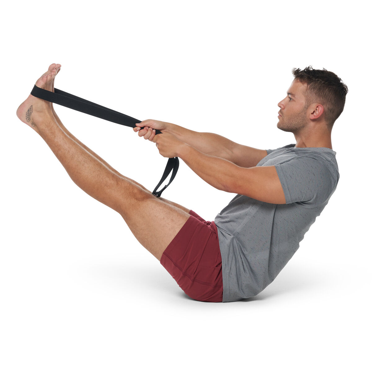 Celsius Marble Yoga Block And Strap Combo