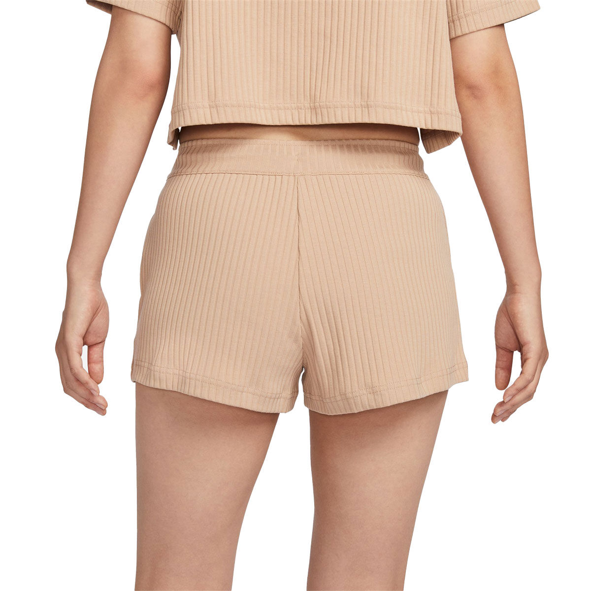 Nike Womens Sportswear Ribbed Jersey Shorts