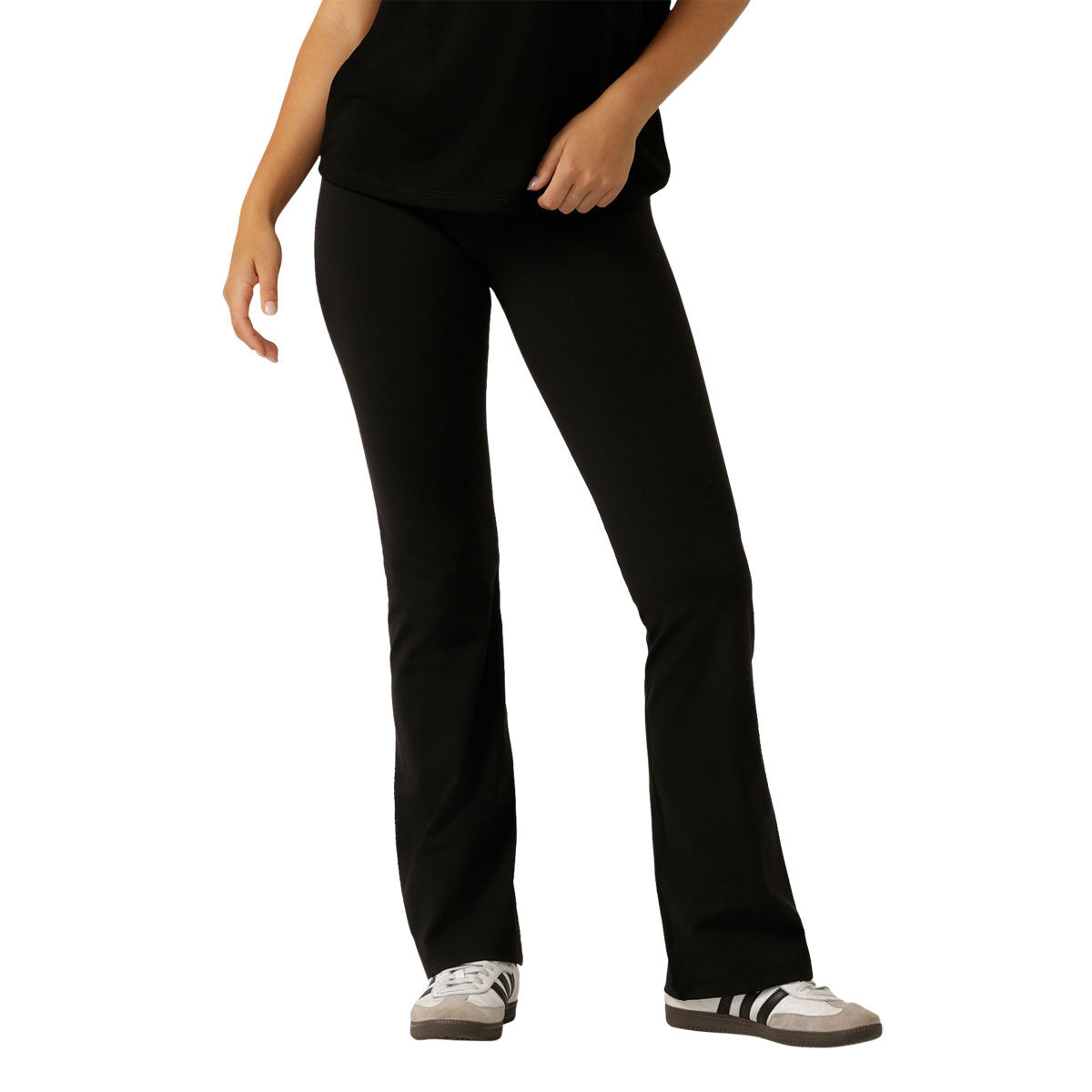 Lorna Jane Womens Lotus Flare Full Length Leggings