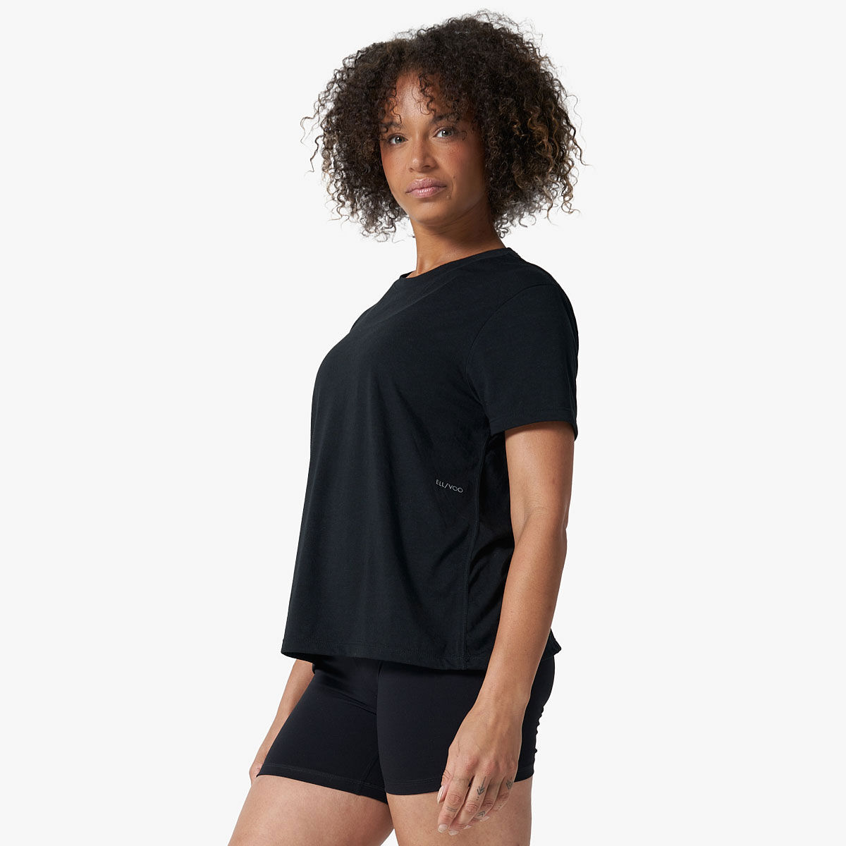 Ell/Voo Womens Essentials Relaxed Tee