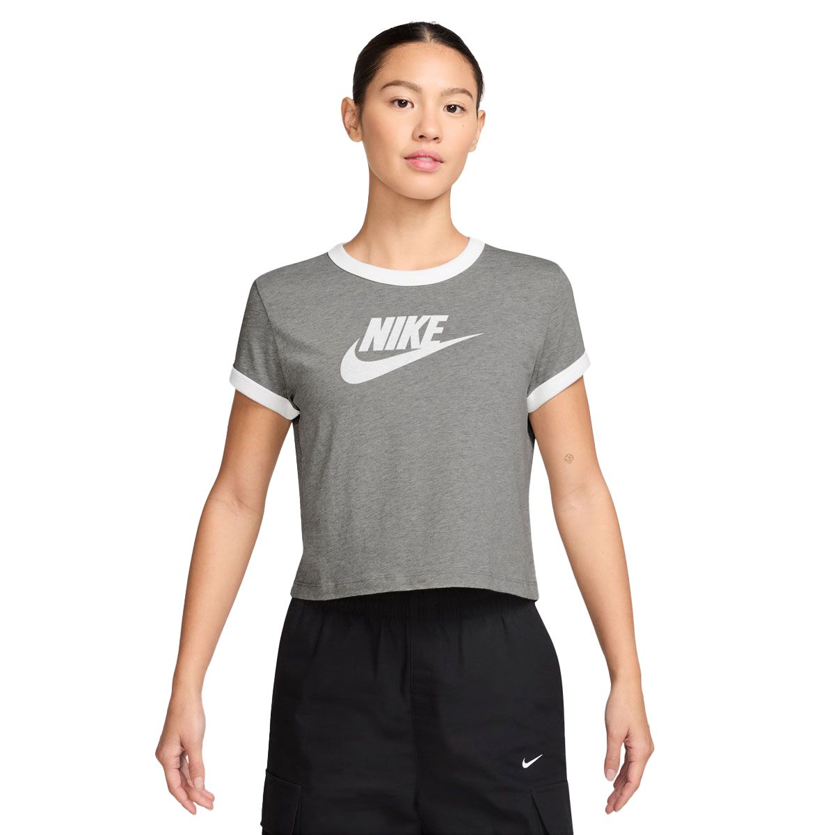 Nike Womens Sportswear Vintage Run Ringer Tee