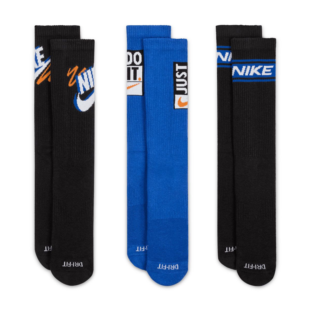 Nike Everyday Plush Crew 3 Pack Socks
