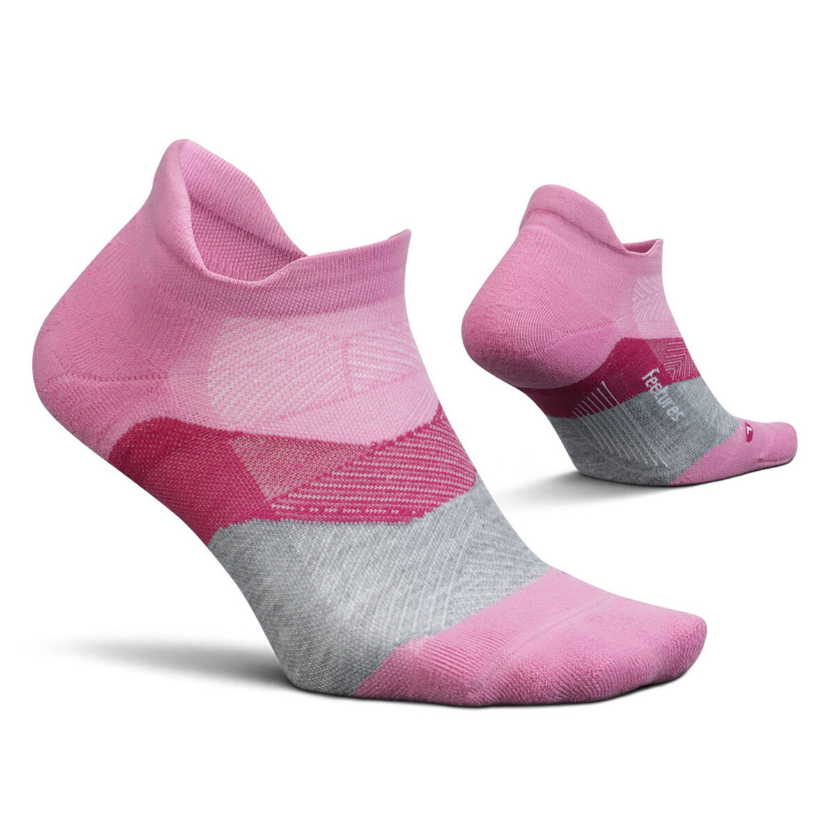 Feetures Elite Cushion No Show Tab Socks