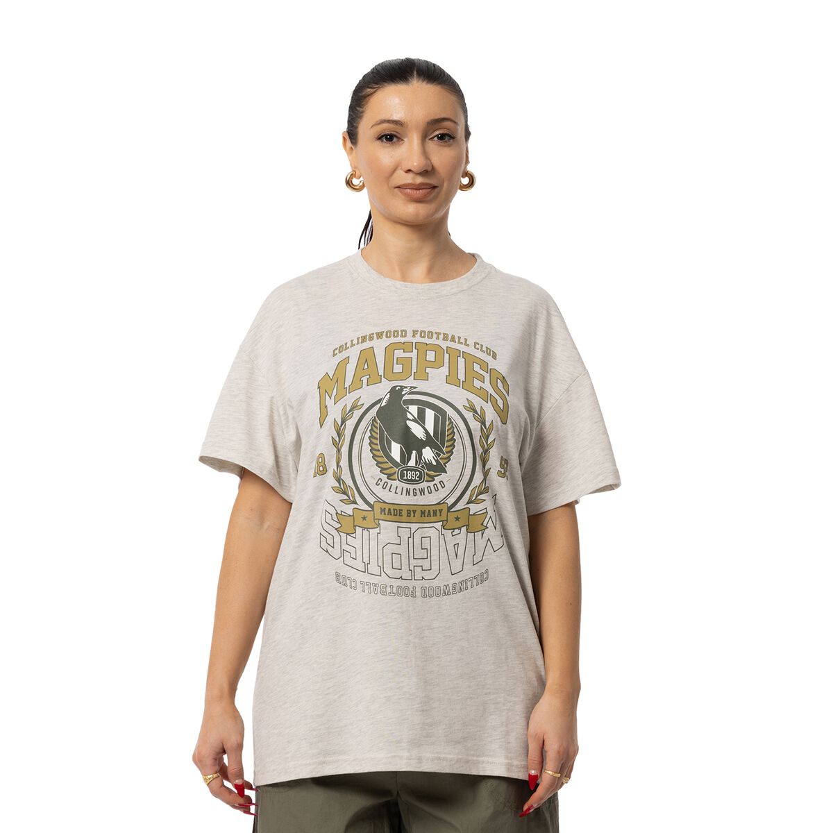 Collingwood Magpies Womens Scroll Tee