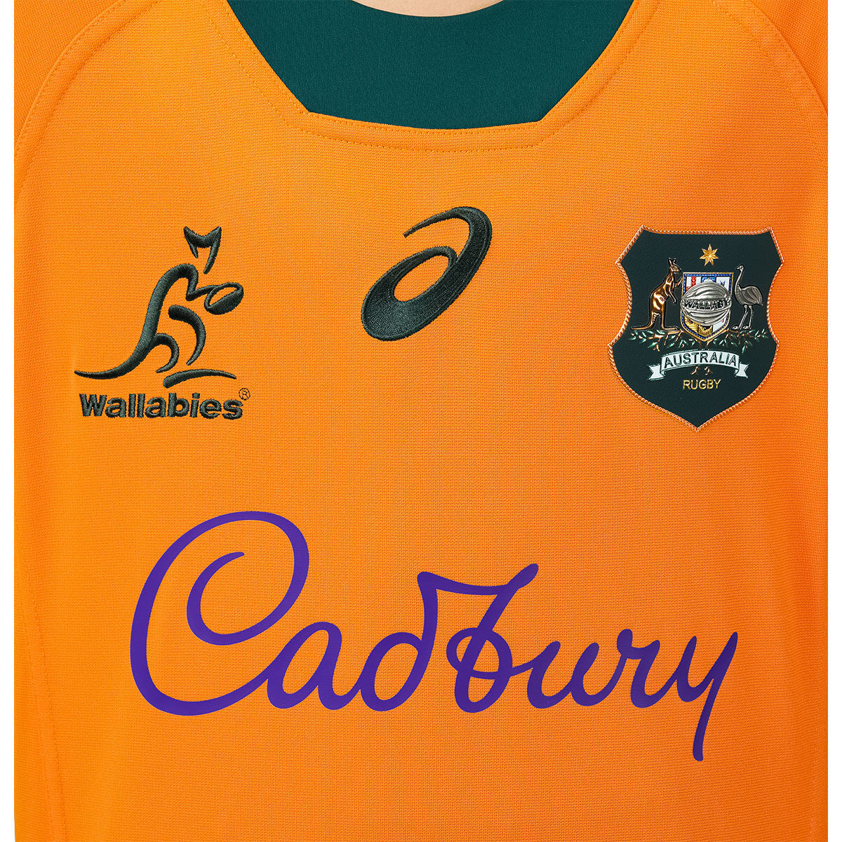 Wallabies 2024 Kids Home Jersey Gold 14