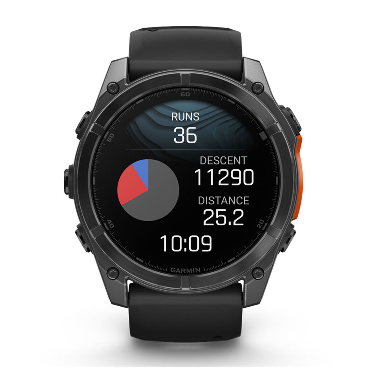 Garmin Fenix 8 51mm AMOLED Glass Watch - Slate/Steel