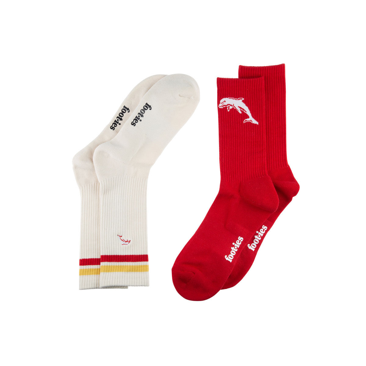 Dolphins Sneaker Socks 2 Pack