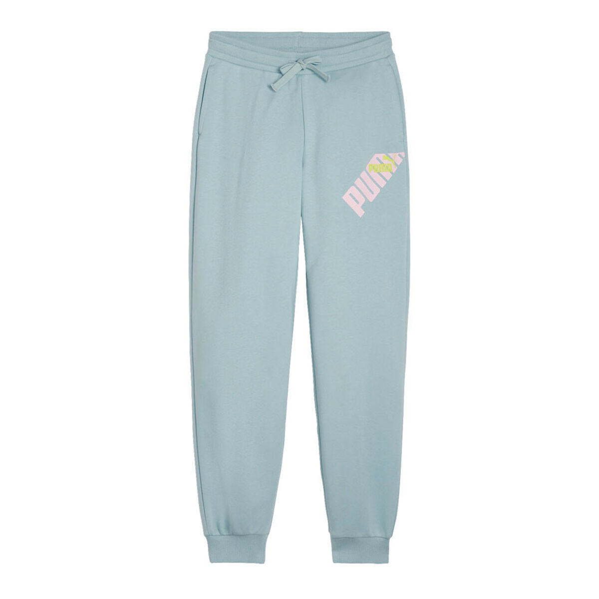 PUMA Junior Power Colourblock High Waisted Track Pants