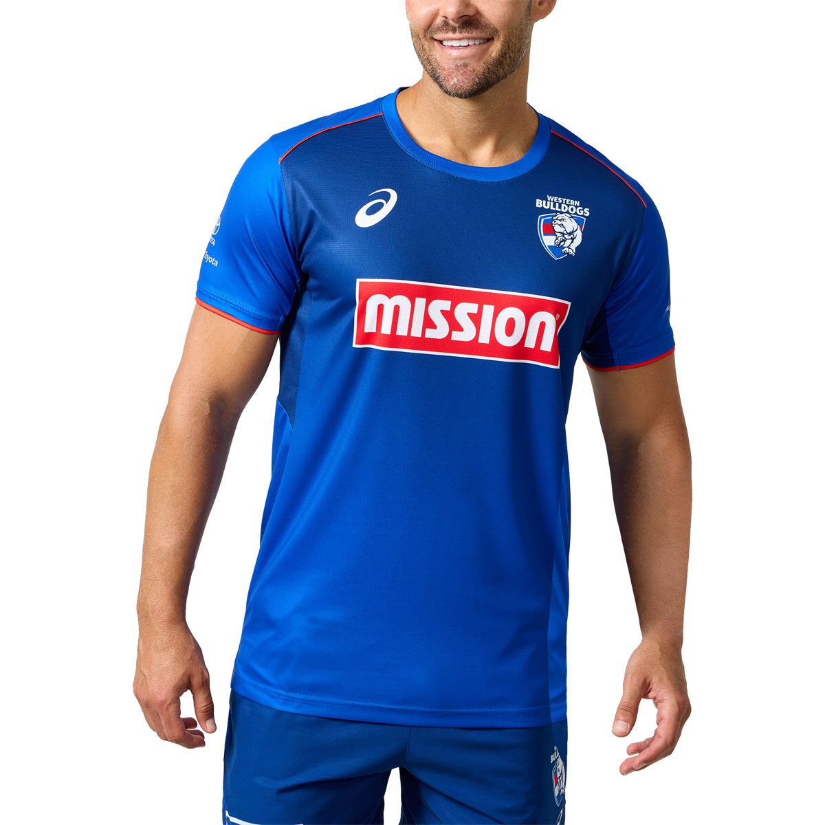 Western Bulldogs Mens 2025 Training Tee