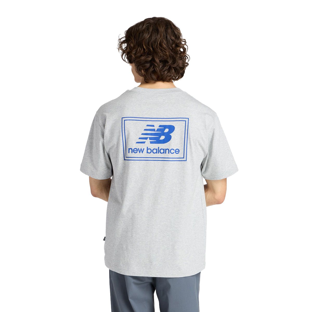 New Balance Mens Woven Label Tee