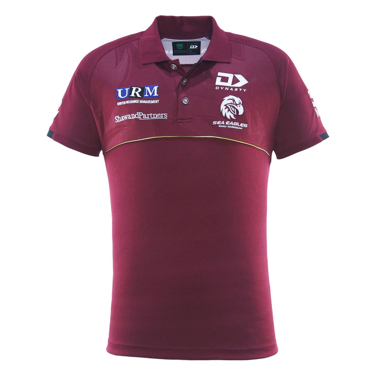 Manly Warringah Sea Eagles 2025 Mens Media Polo
