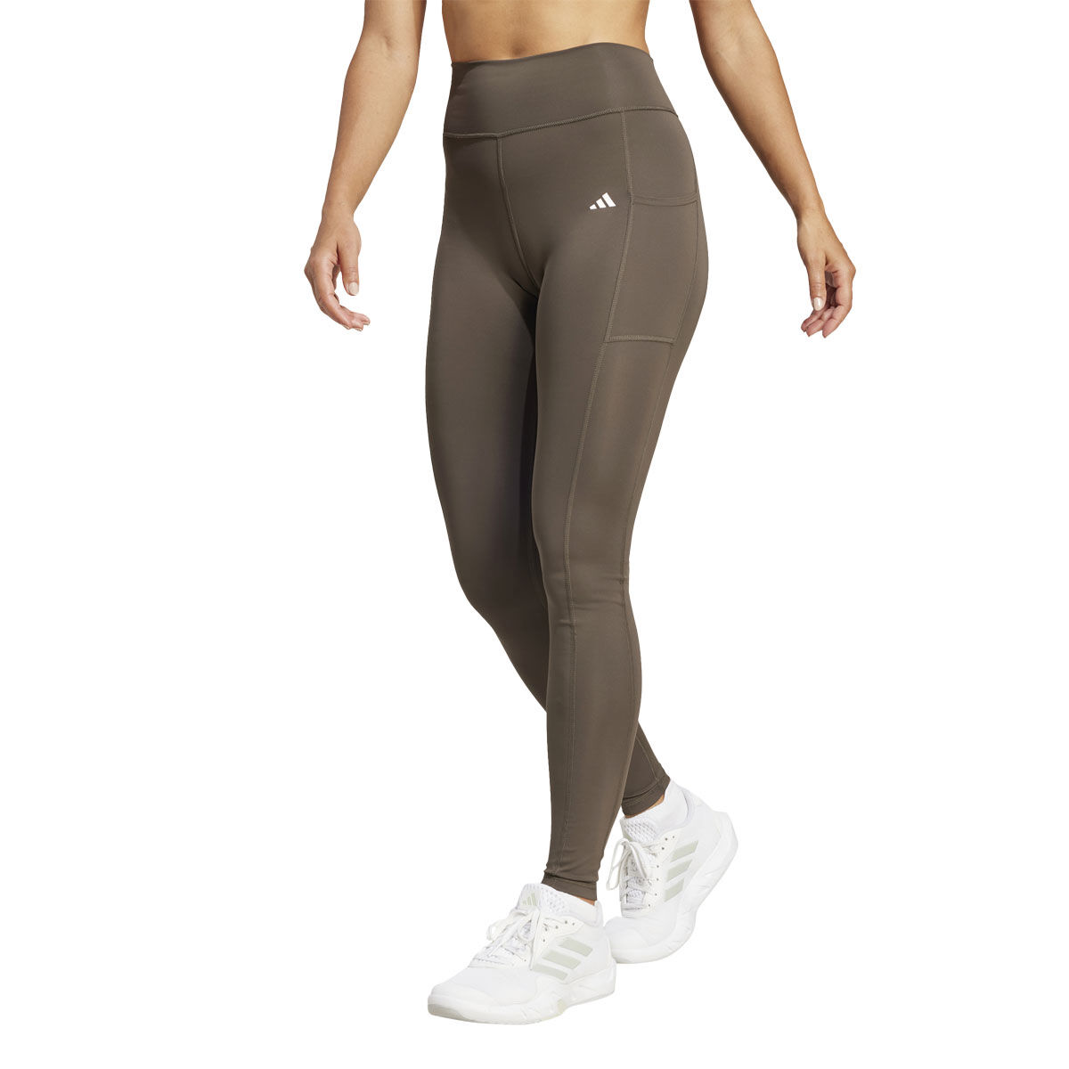 adidas Womens Optime High Rise Full Length Tights
