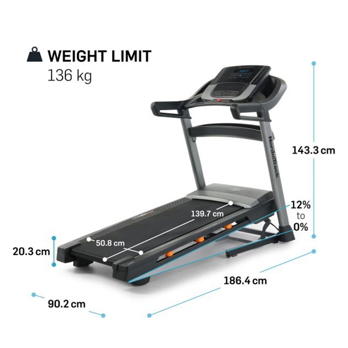 NordicTrack T5.5S NT24 Treadmill