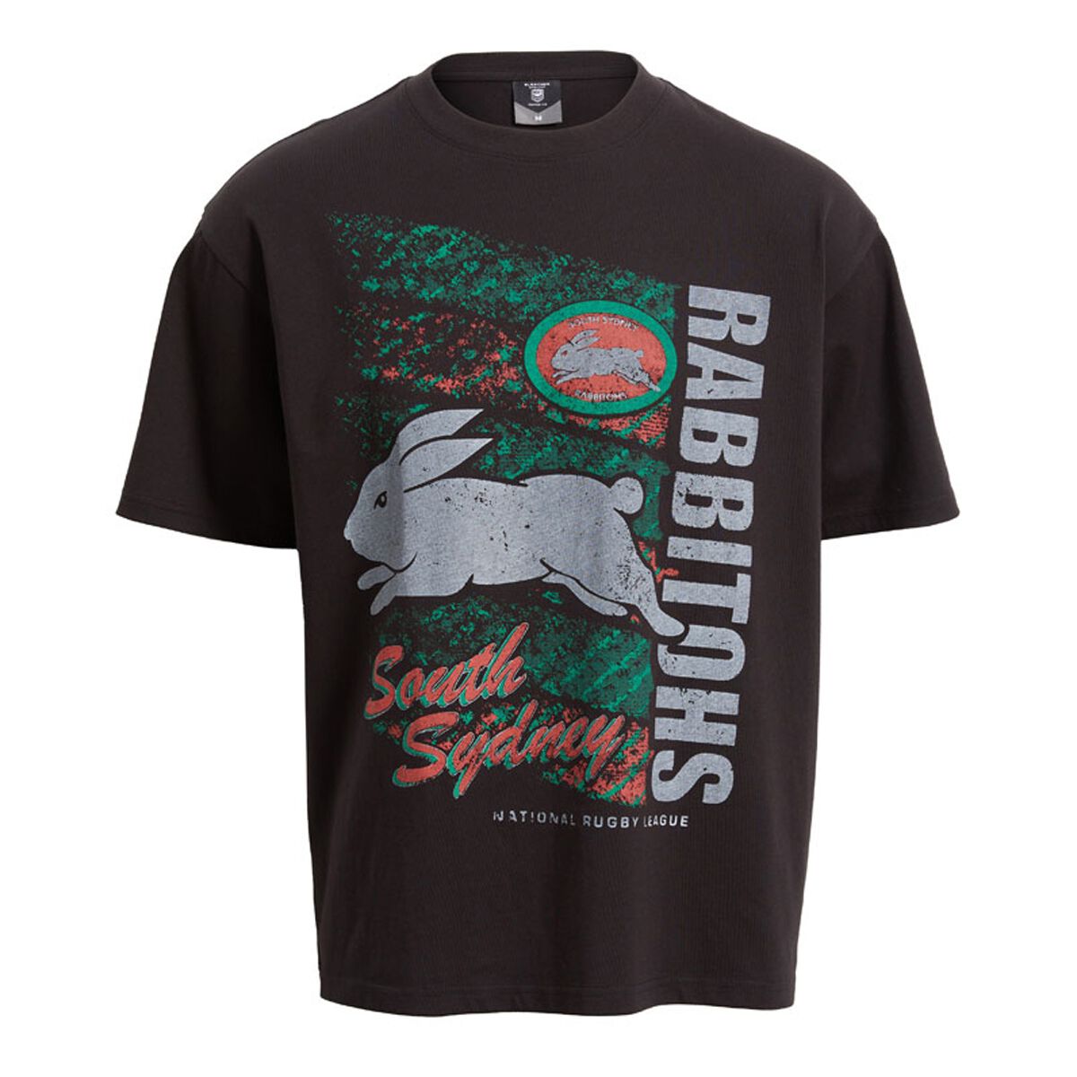 South Sydney Rabbitohs Mens Retro Roller Tee