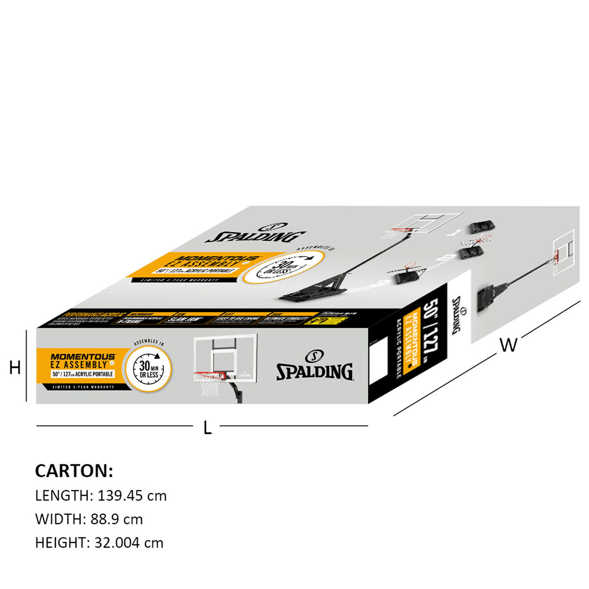 Spalding Momentous EZ Assembly 50