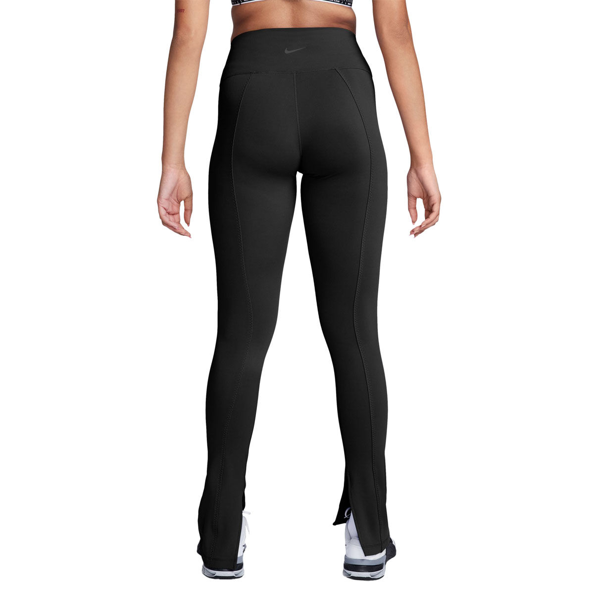 Nike Womens One Dri-FIT High Rise Split Hem Tights