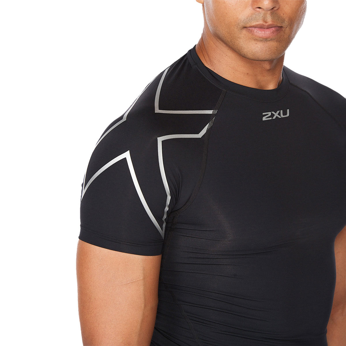 2XU Mens Short Sleeve Compression Top