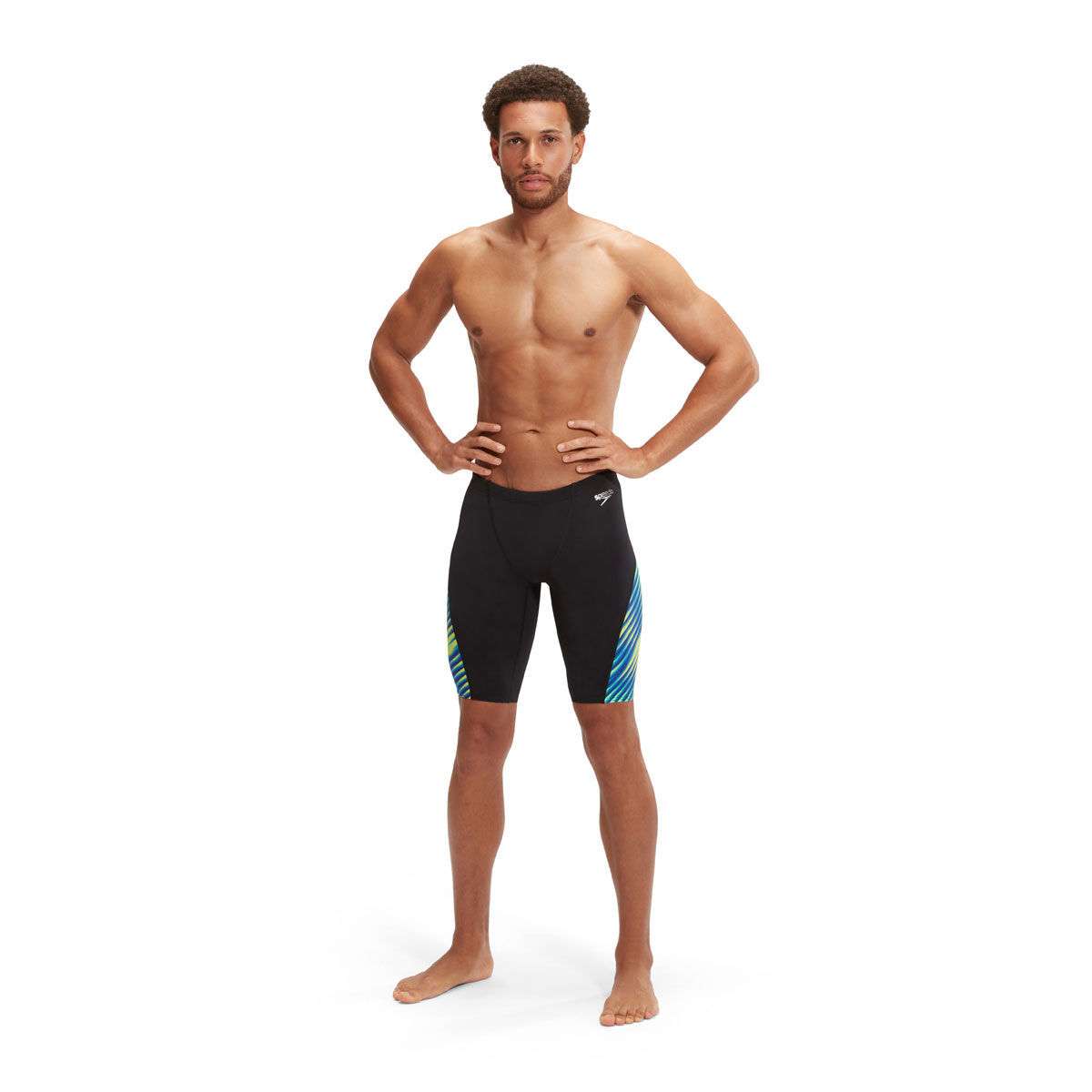 Speedo Mens Allover Digital V-Cut Jammer