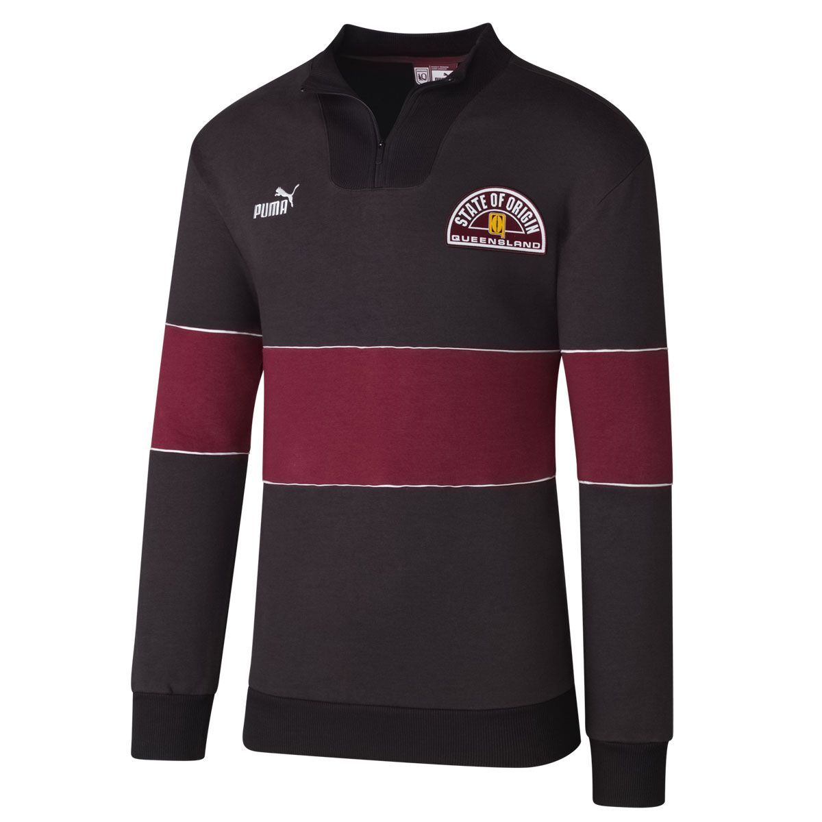 QLD Maroons 2025 90s Quarter-Zip Sweatshirt