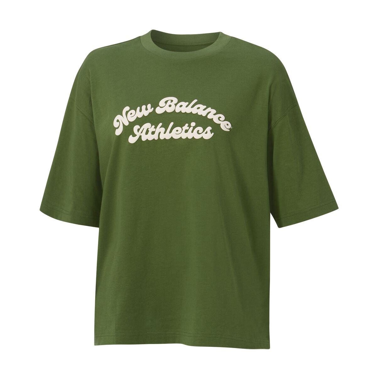 New Balance Womens Linear Heritage Oversized Tee