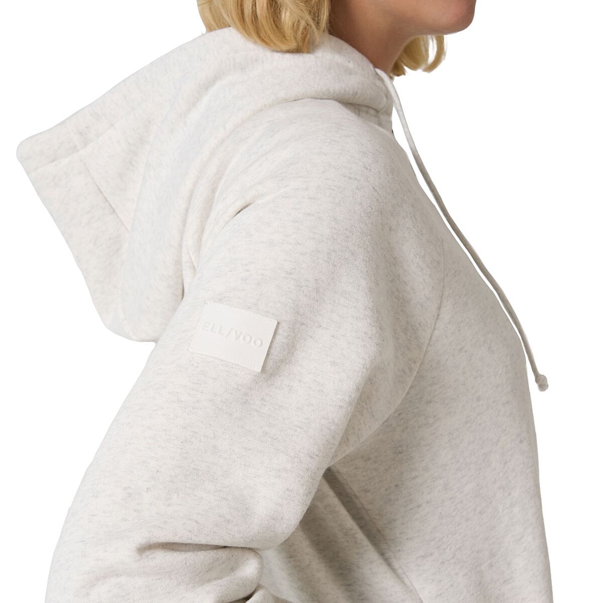 Ell/Voo Womens Mae Fleece Full Zip Hoodie