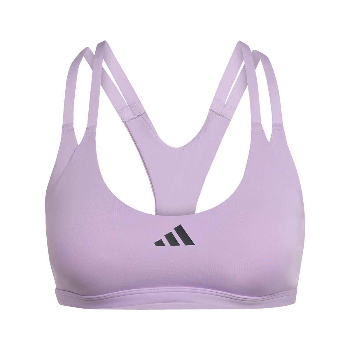 adidas Womens AERO Impact Luxe Light Support Sports Bra