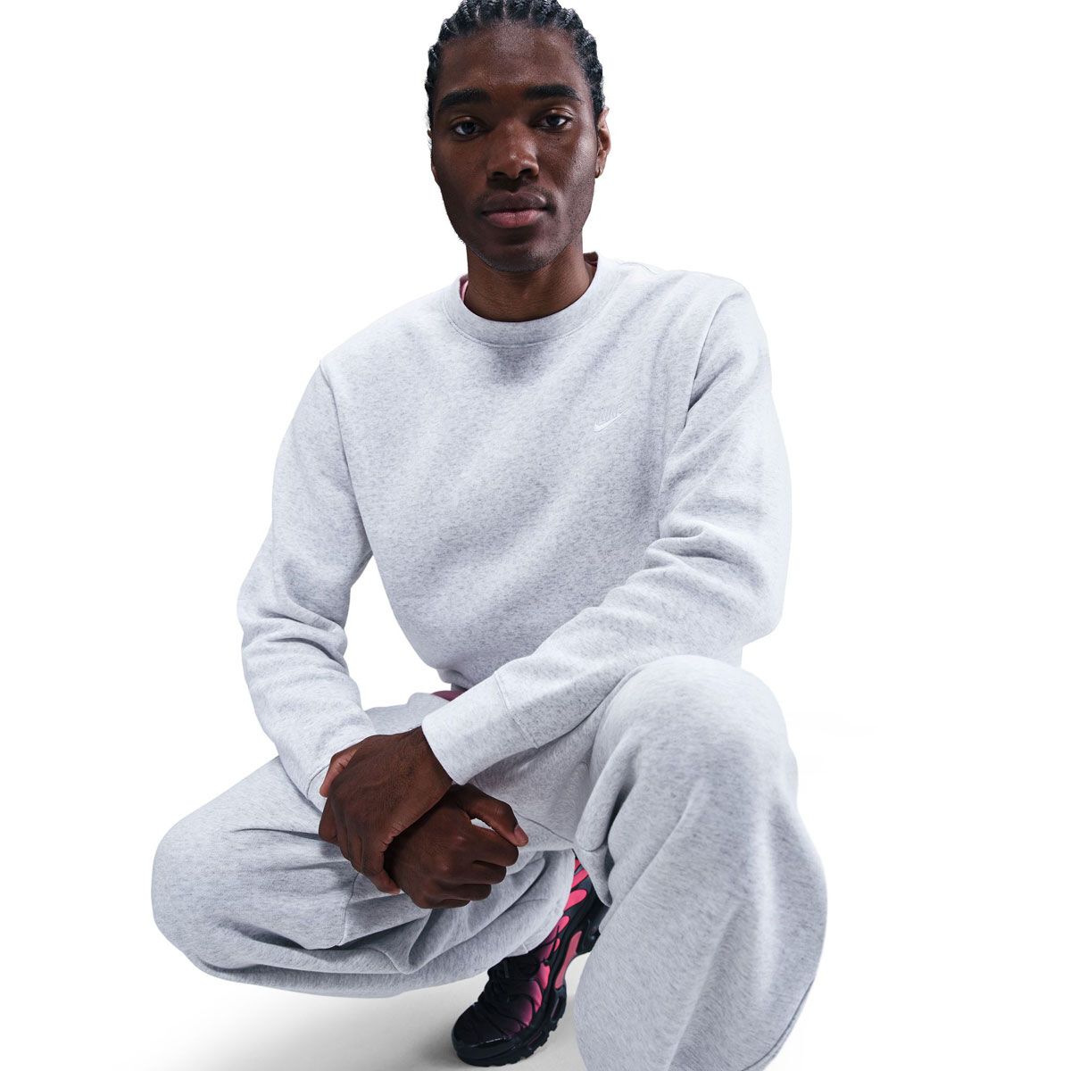 Nike Mens Sportswear Club Fleece Crew Sweatshirt