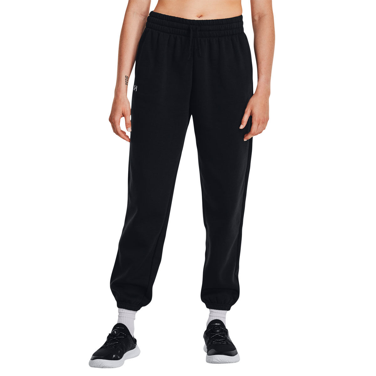 Under Armour Womens Rival Fleece Oversized Jogger Pants