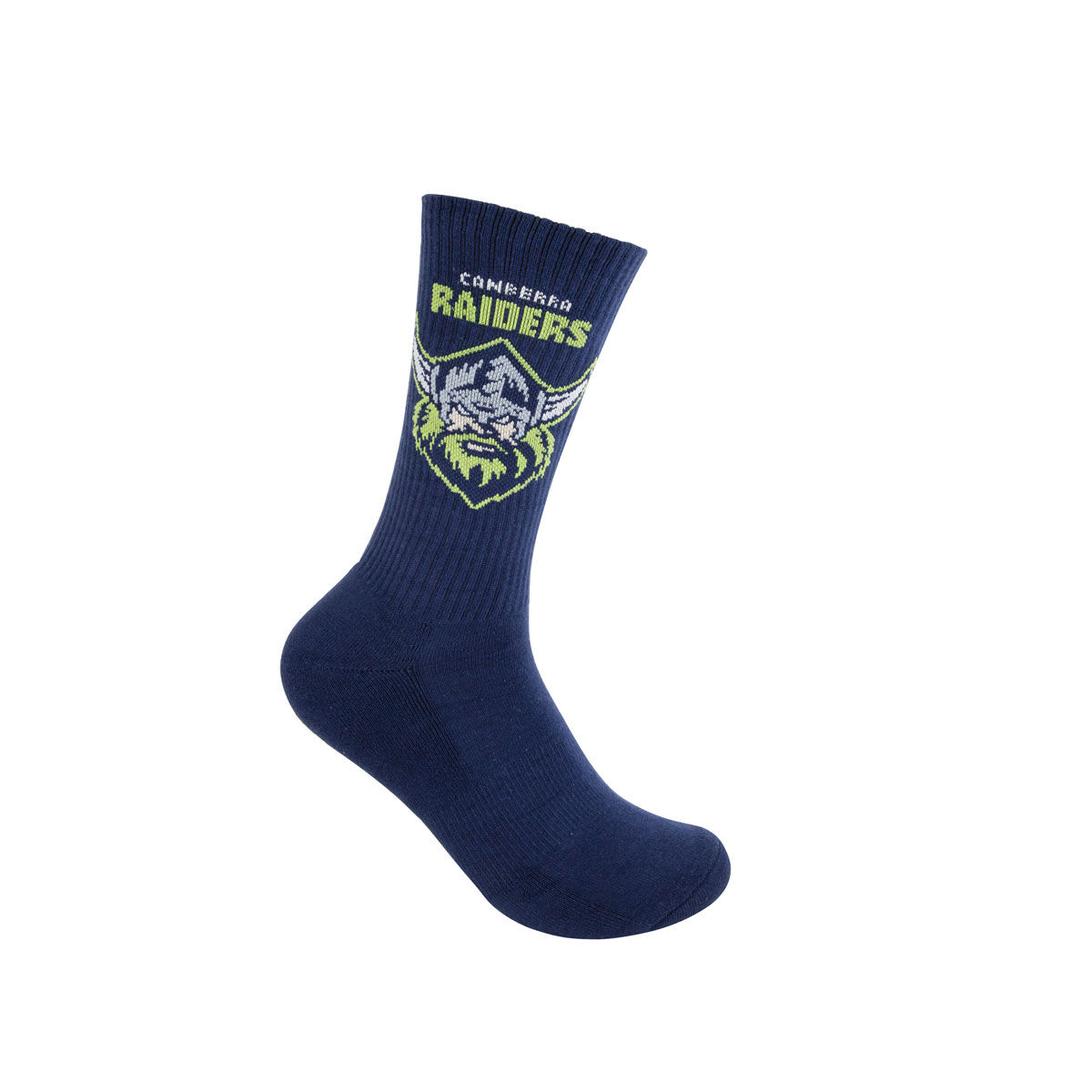 Canberra Raiders Sneaker Socks 2 Pack Multi M/L