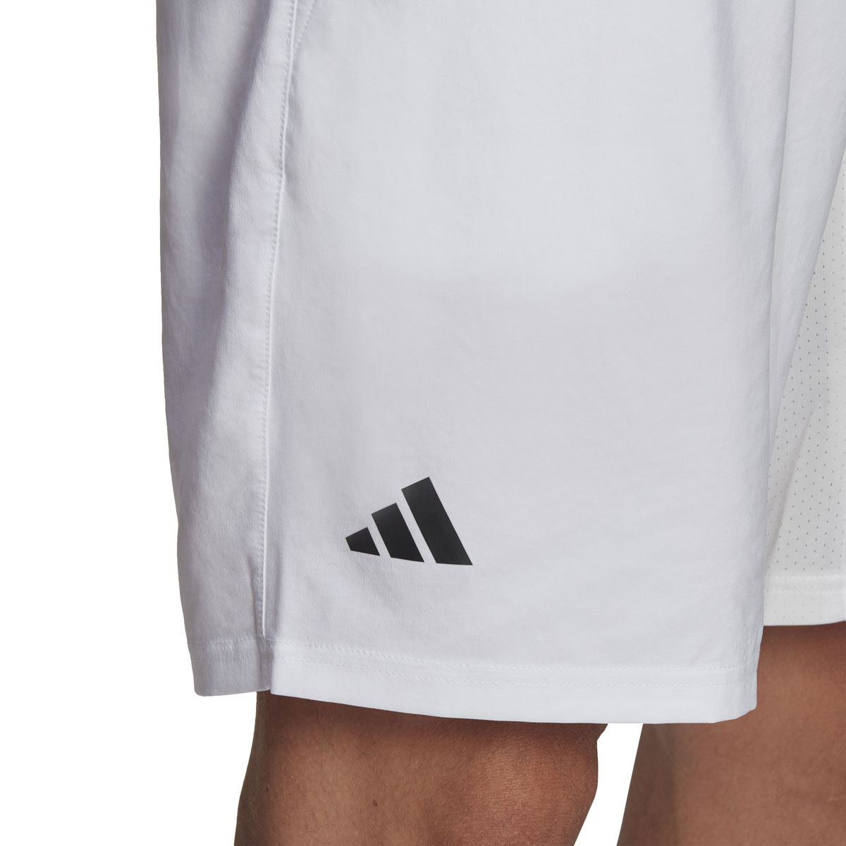 adidas Mens AEROREADY Club 3-Stripes Tennis Shorts
